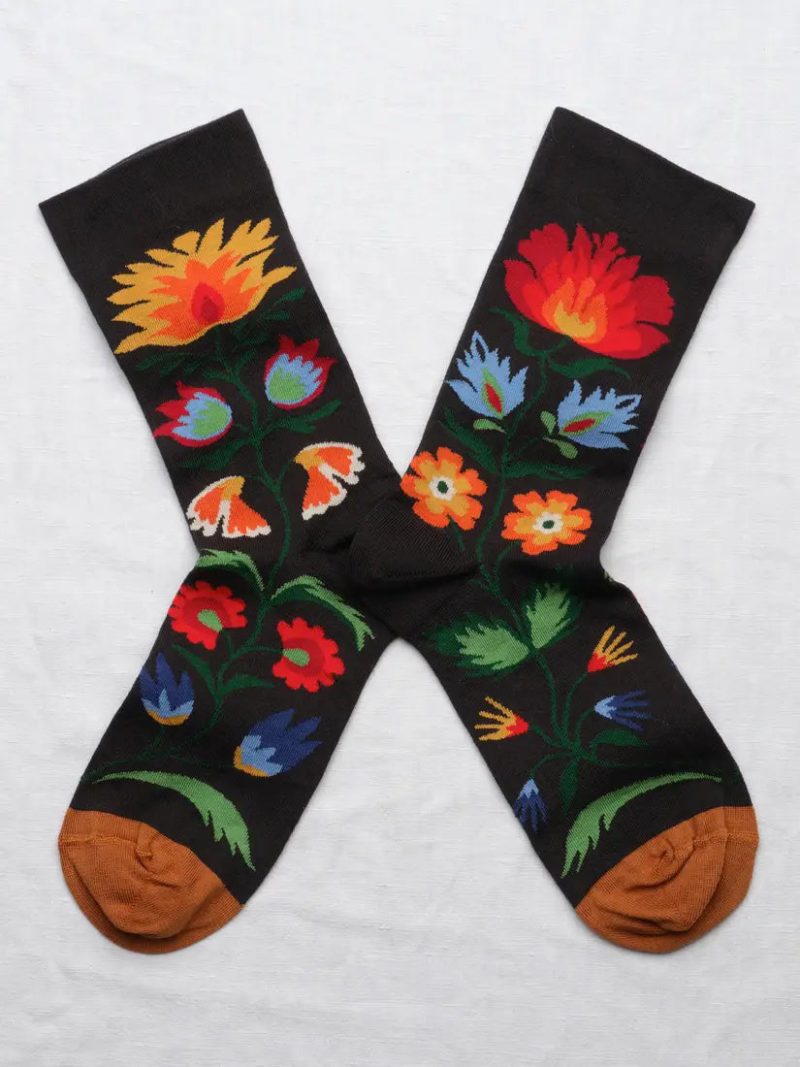 BlackBouquetSocksbonnemaison