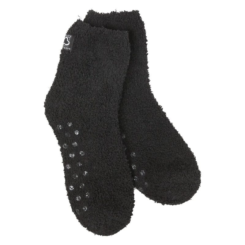 BlackCozyQuarterw GrippersSocksWorld ssoftestsocks