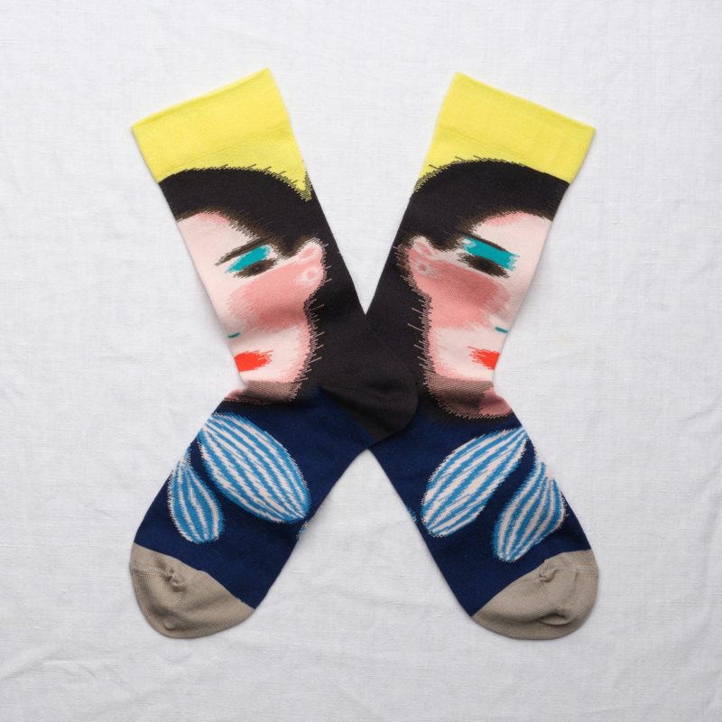 CanaryFaceSockBonneMaison