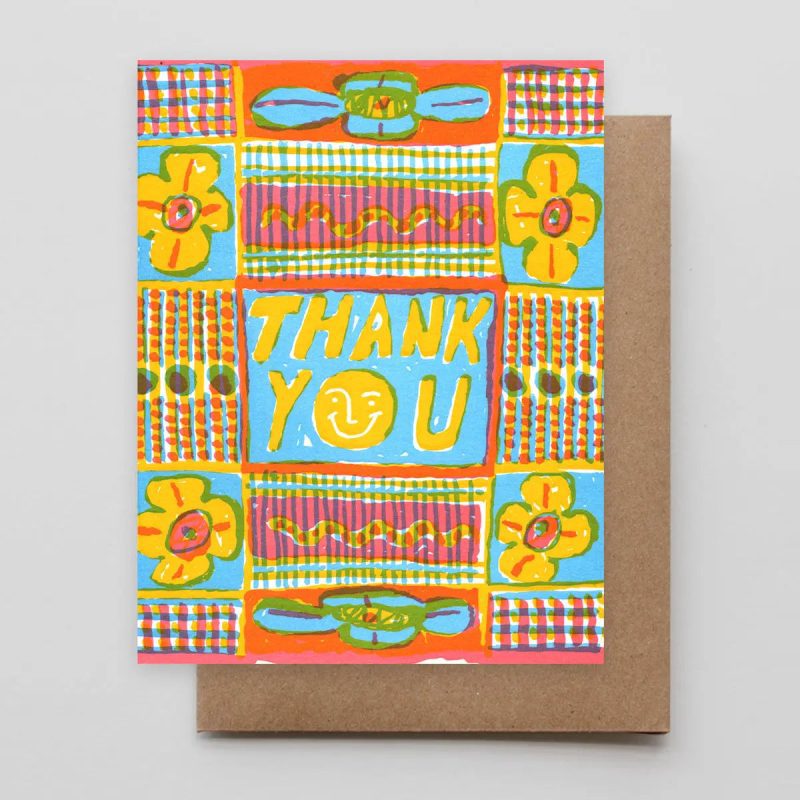 CheerfulRugThankYouCardhammerpress