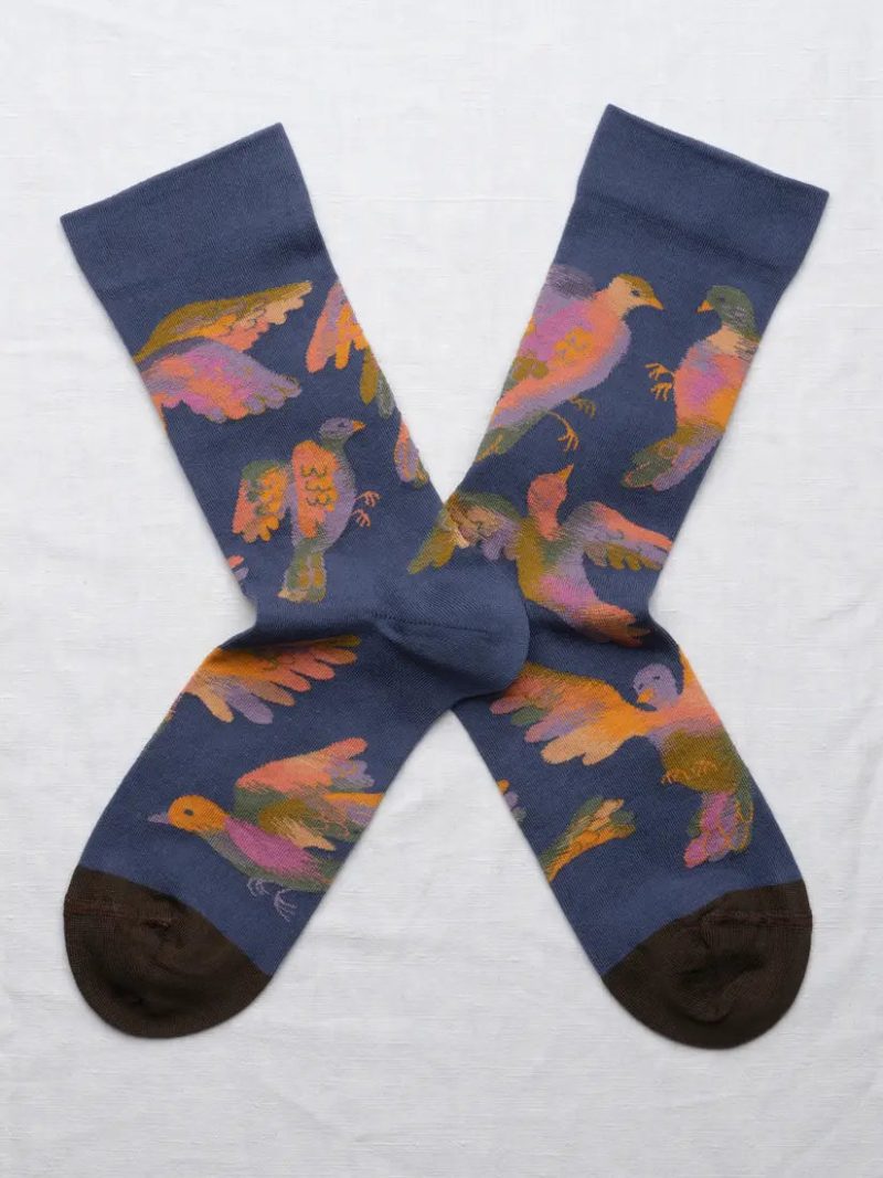 DenimBirdSocksbonnemaison