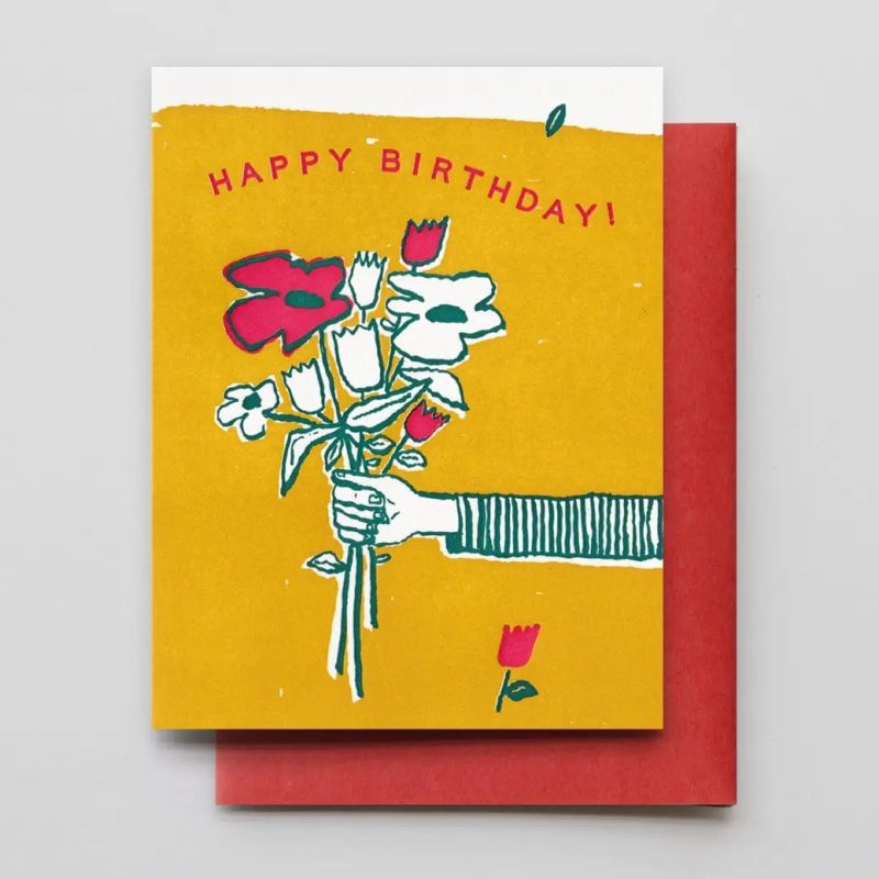 FlowersForYouBirthdayCardhammerpress