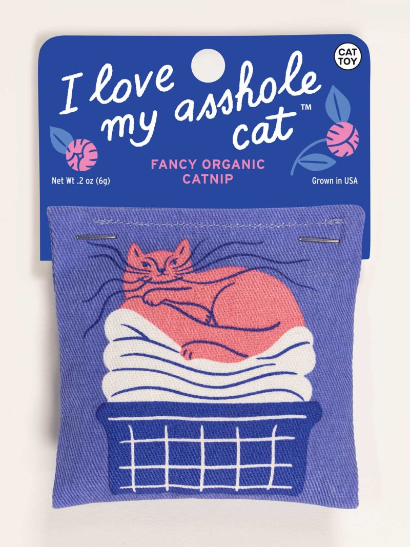 ILoveMyAssholeCatCatnipToyblueq