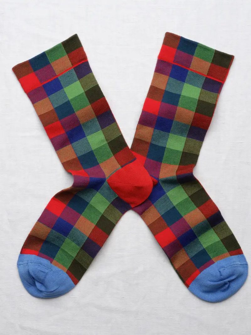 IncarnatePlaidSocksbonnemaison