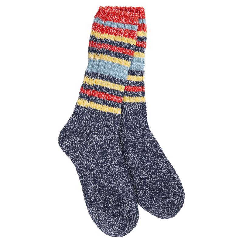 IndigoWeekendRaggCrewStripeSocksworld ssoftestsocks