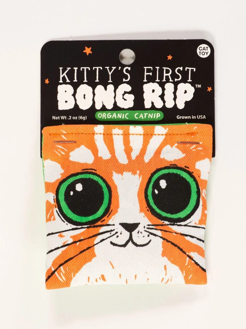 Kitty sFirstBongripCatnipToyblueq