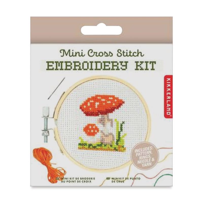 MushroomMIniCrossStitchKitkikkerland