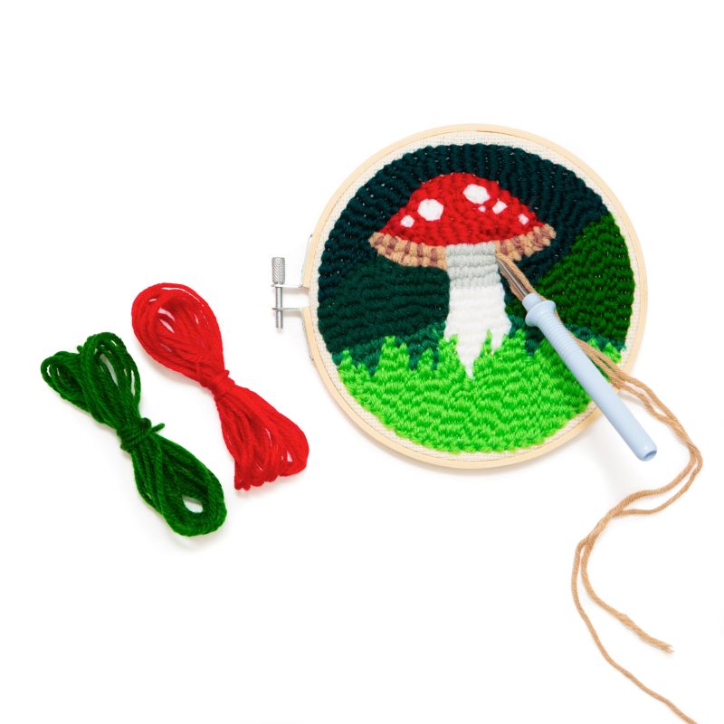 MushroomPunchNeedleKitkikkerland3