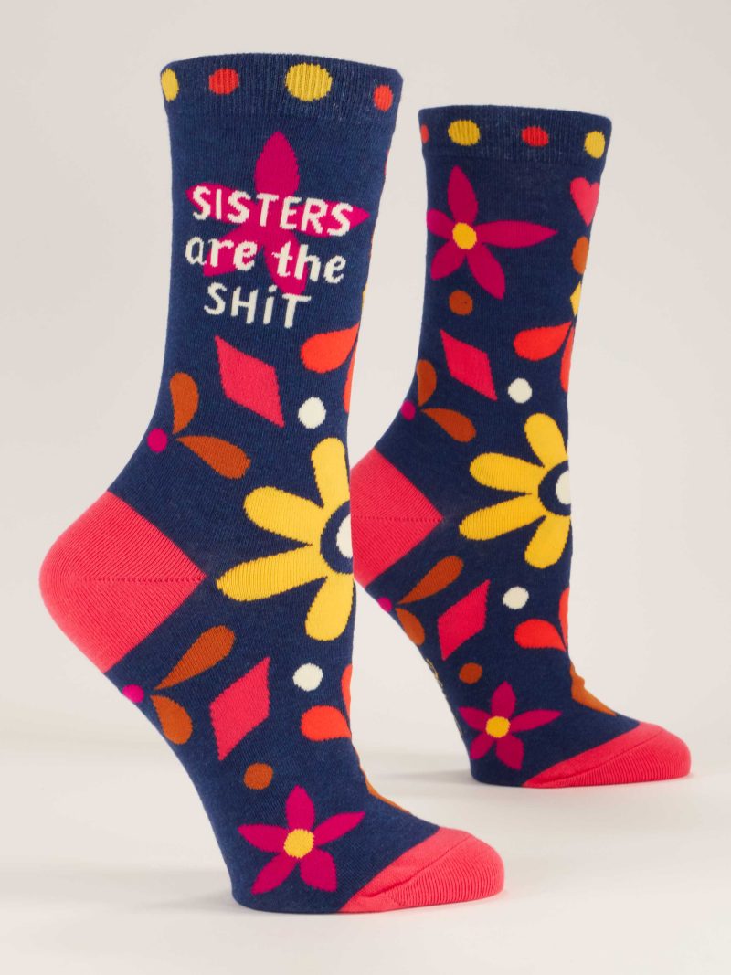 SistersAreTheShitW CrewSocksblueq