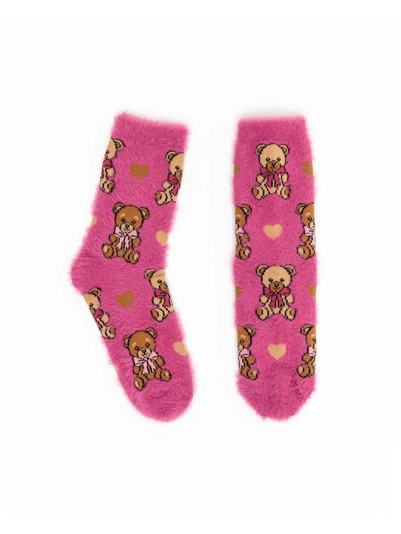 TeddyBearFuzzyCrewSocksockcandy2