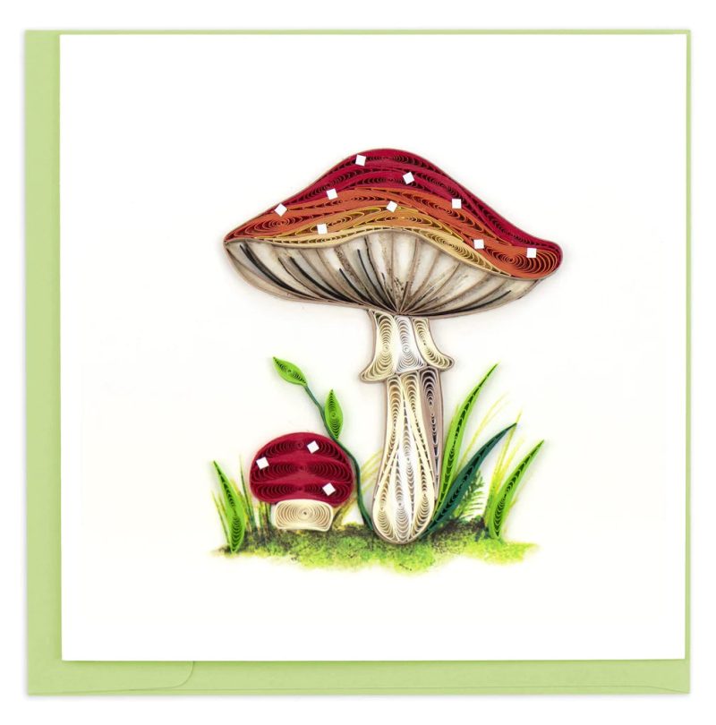 WildMushroomQuillingCard