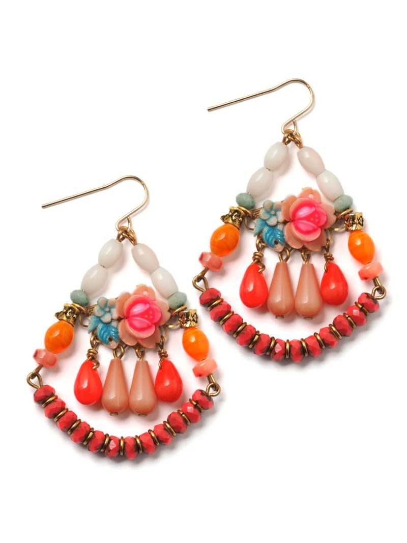 aa tropical punch earrings