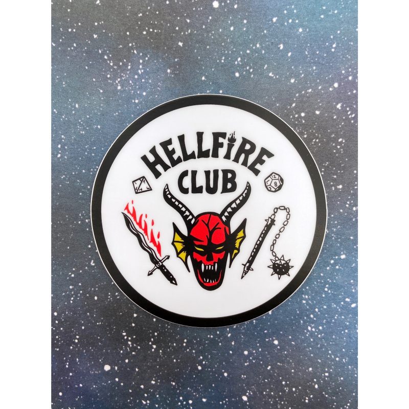 hellfireclubstickerstrangerthingsredswanshop