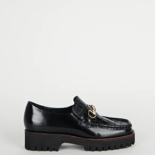 hk 2lugsoleLoaferBlackCroc5